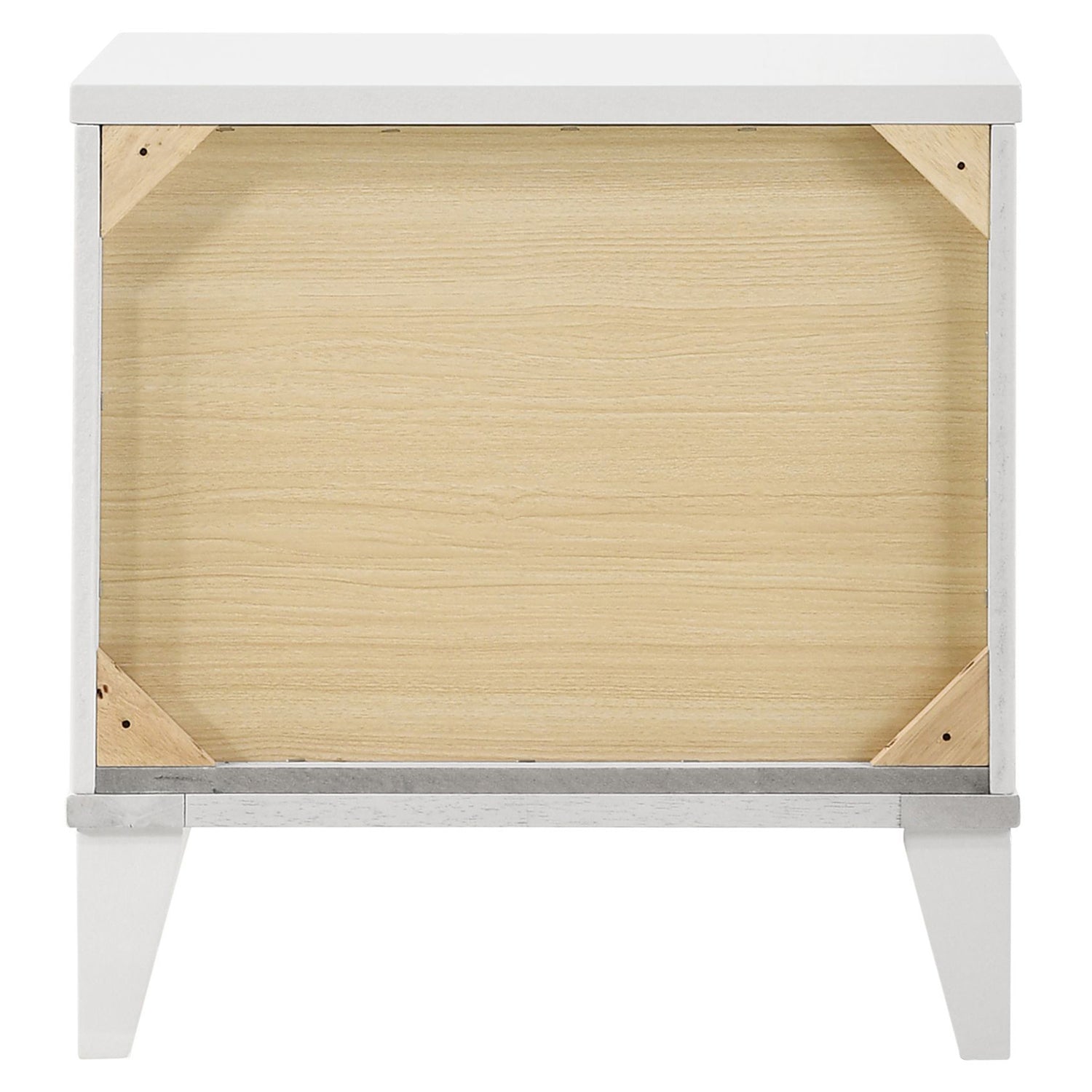 ACME Chelsie Nightstand in White