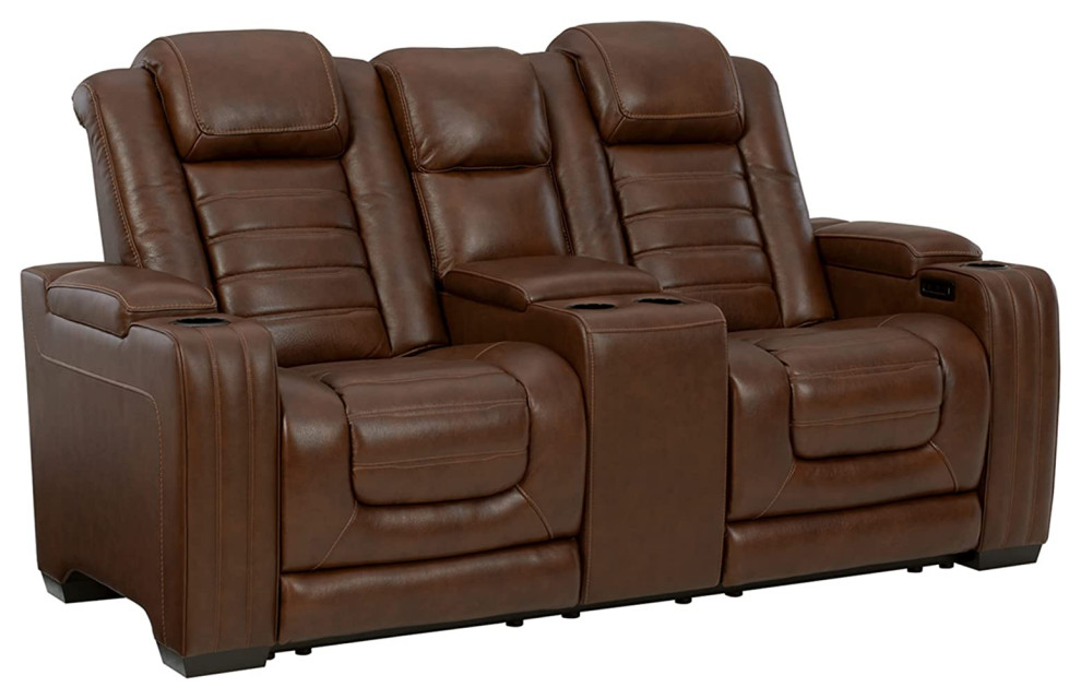 Contemporary Theater Seating  Comfortable Seat  ampAir Massage System  Chocolate   Contemporary   Theater Seating   by Decor Love  Houzz