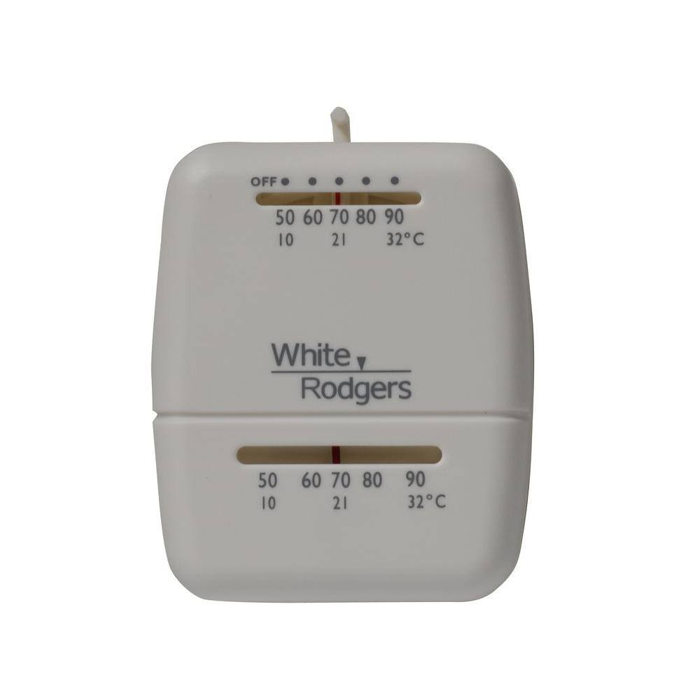 White Rodgers M30 Heat Only Non-Programmable Thermostat M30