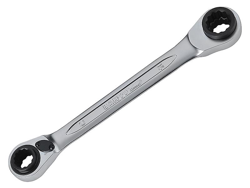 Bahco Reversible Ratchet Spanners 12/13/14/15mm BAHS4RM1215