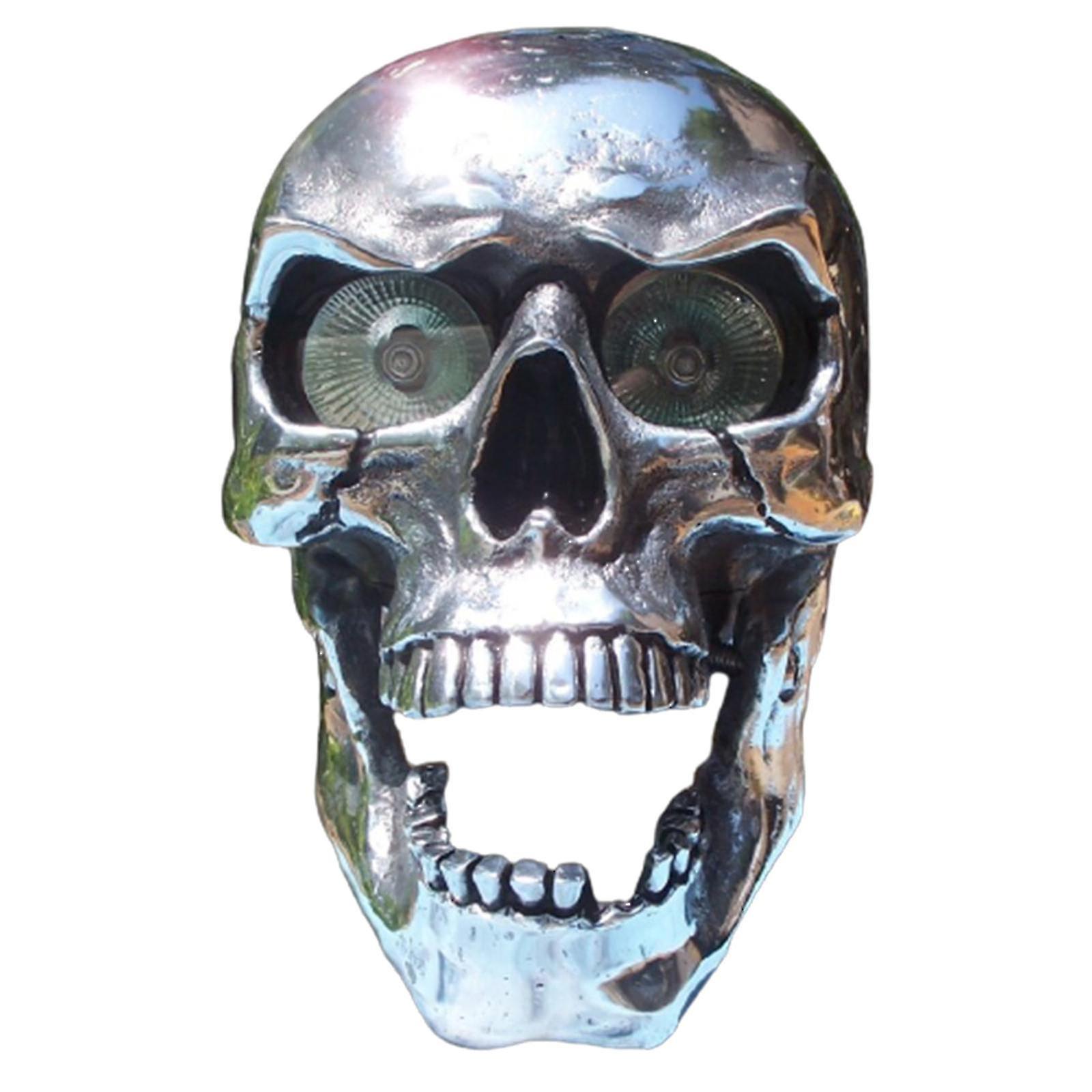 Skull Headlight At Universal Led Motorcycle Decorative Lamp Waterproof Motorcycle Accessory