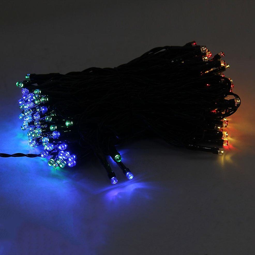 Solar Powered Waterproof 200led Bulbs String Fairy Lights Holiday Decoration