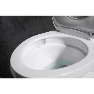 KOHLER Corbelle Comfort Height Revolution 360 12 in. Rough-In 2-Piece 1.28 GPF Single Flush Elongated Toilet in White K-3814-0