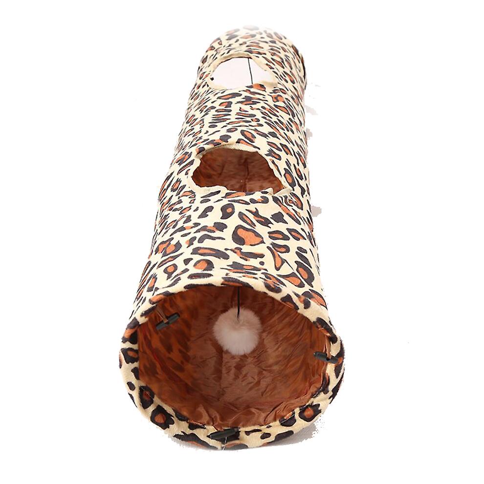 Cat Tunnel Leopard Pattern 120cm