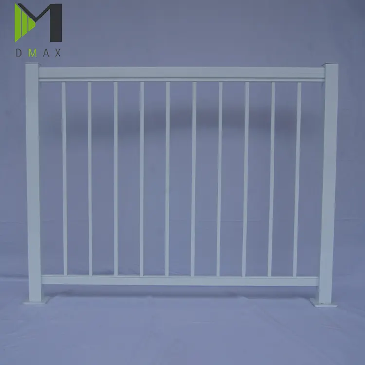 Aluminum Staircase Railing White Garden Supplies New Style Aluminium Baluster