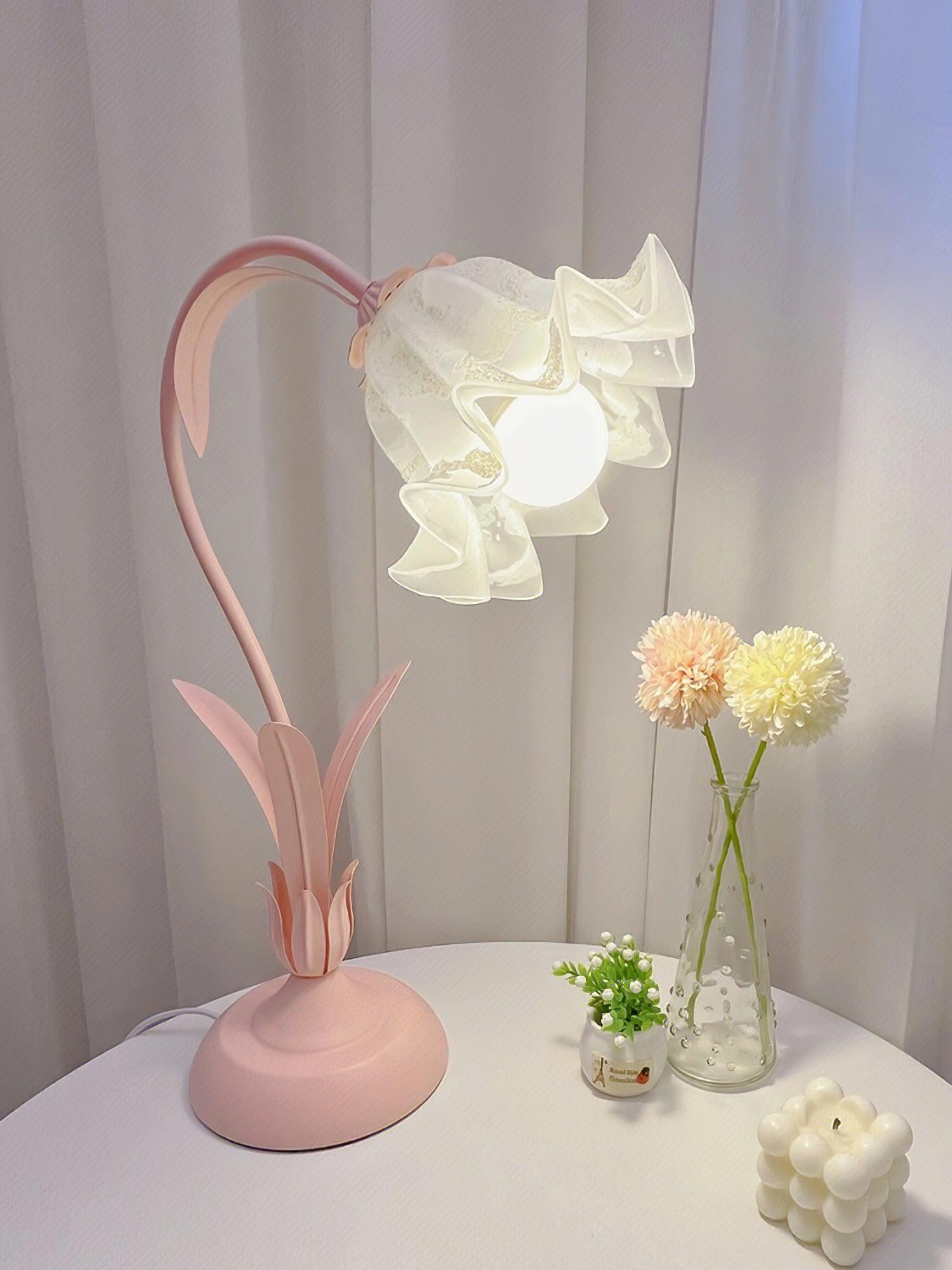 Lily of the Valley Table Lamp