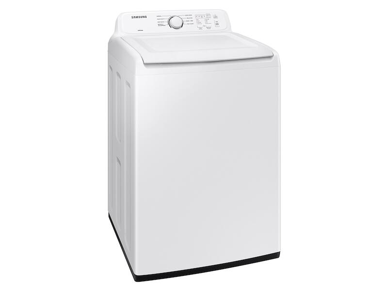 Samsung WA41A3000AW 4.1 Cu. Ft. Capacity Top Load Washer With Soft-Close Lid And 8 Washing Cycles In White