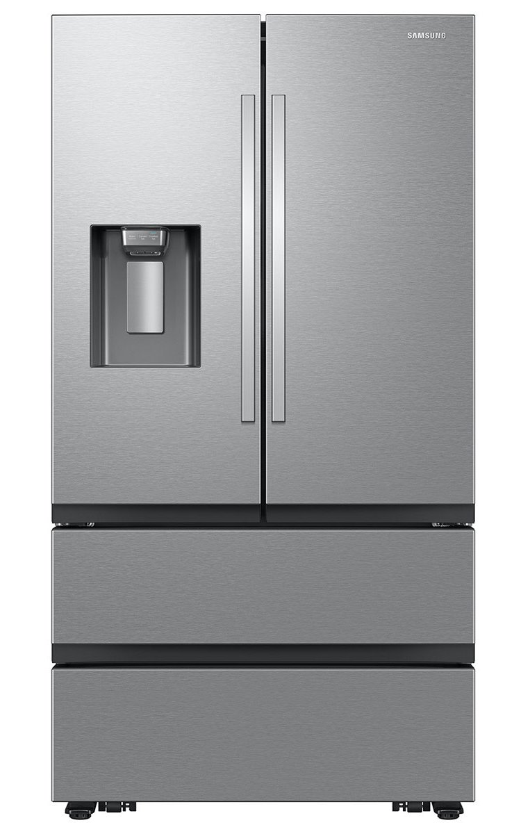  ADA 25 Cu. Ft. 4-Door French Door Counter-Depth Refrigerator in Stainless Steel