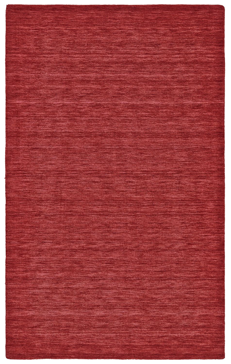 Celano Hand Woven Deep and Bright Red Rug by BD Fine