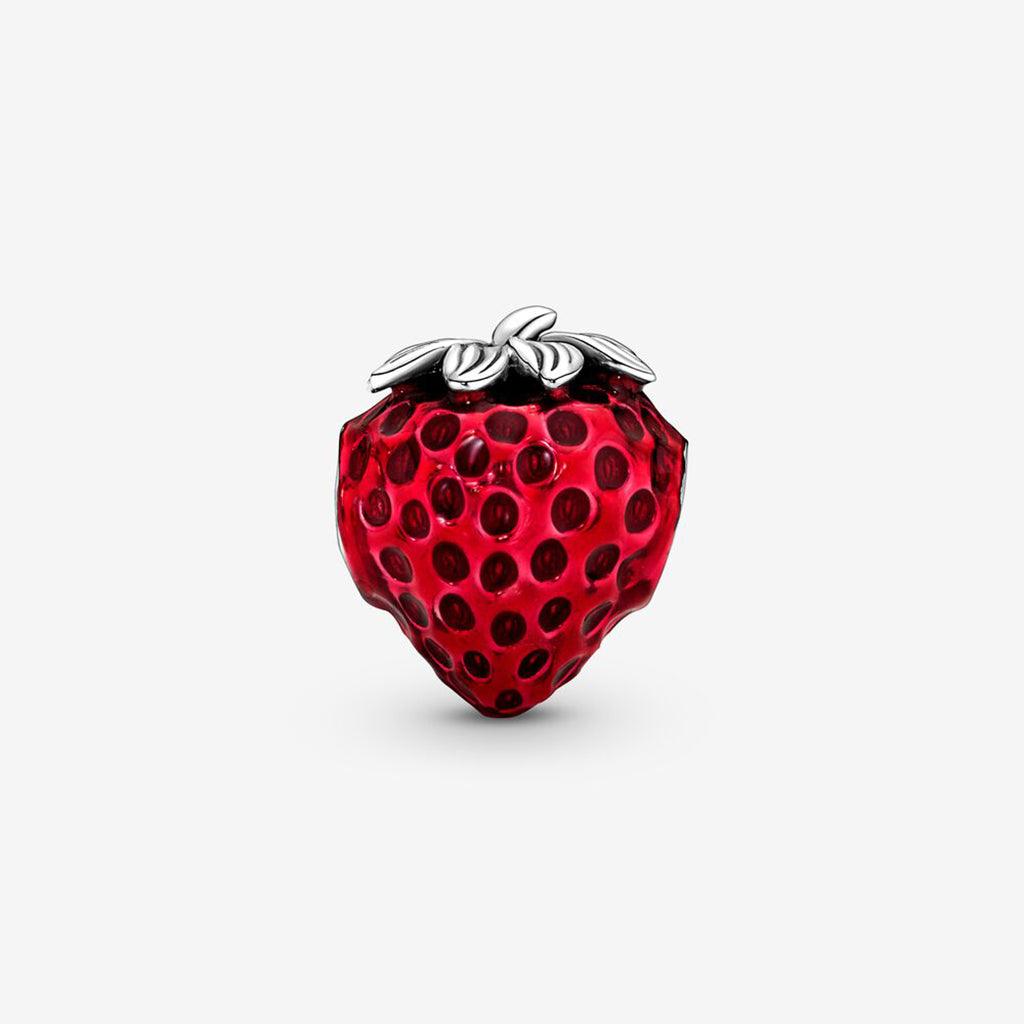 PANDORA  Seeded Strawberry Fruit Charm