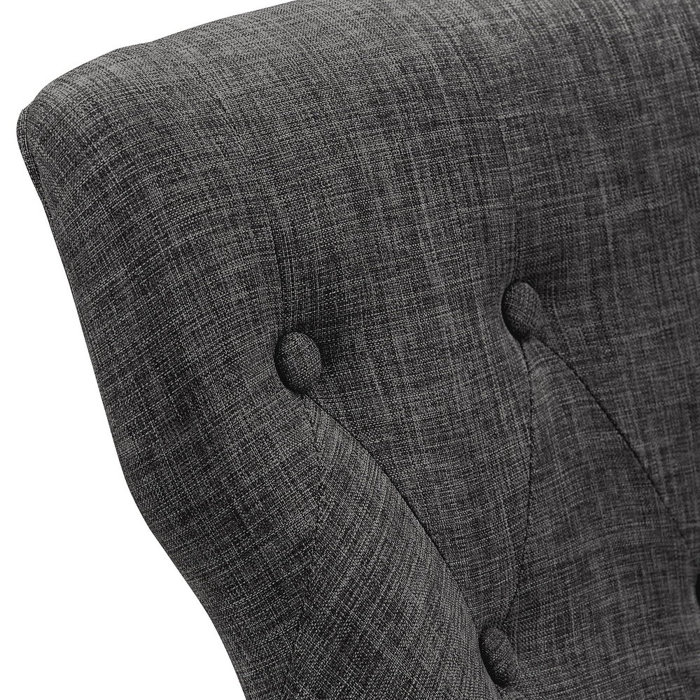 Voyager Button tufted Dining Chairs (Set of 2) by iNSPIRE Q Artisan