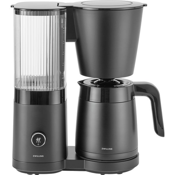 ZWILLING Enfinigy Drip Coffee Maker with Thermo Carafe 10 Cup， Awarded the SCA Golden Cup Standard - 2.5-qt