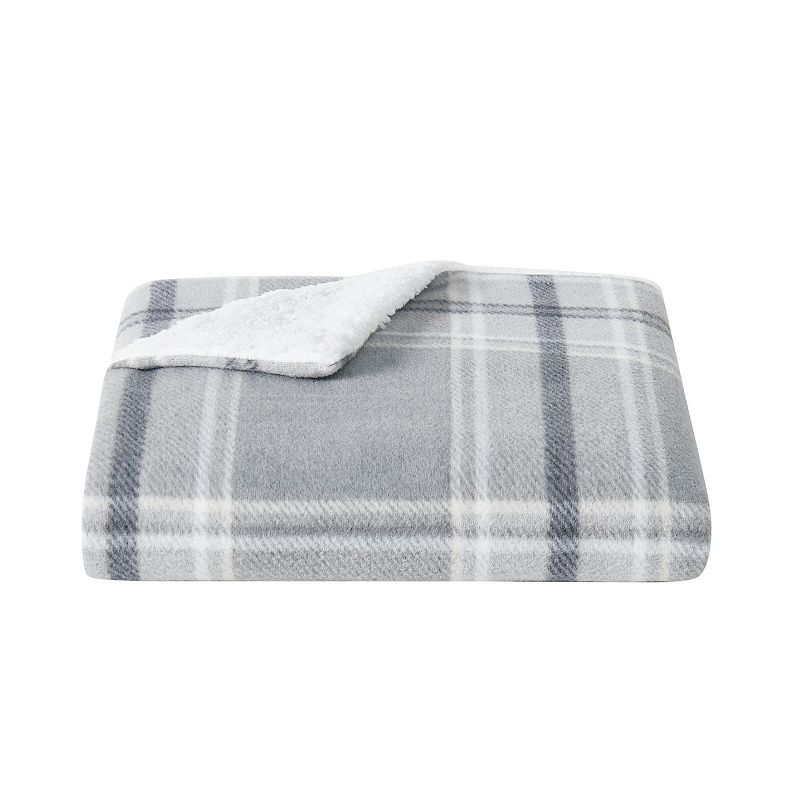 Cannon Cozy Teddy Plaid Blanket