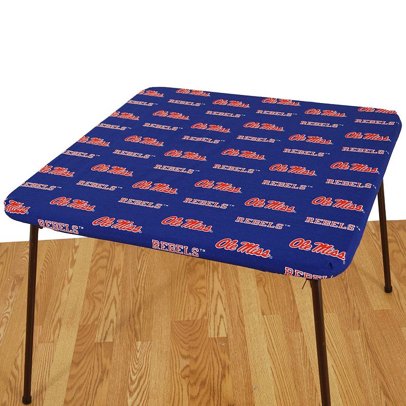 Ole Miss Rebels Card Table Cover