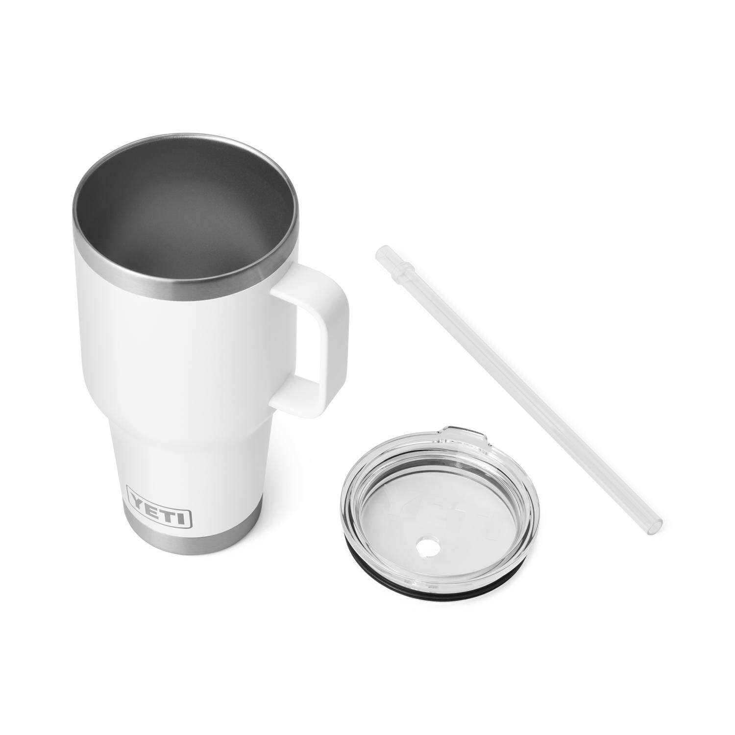 YETI Rambler 35 oz White BPA Free Straw Mug