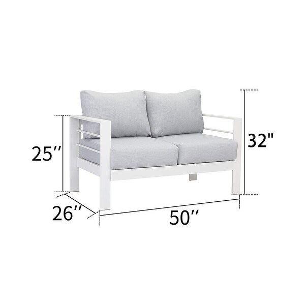 Royalcraft Aluminum Outdoor Loveseat