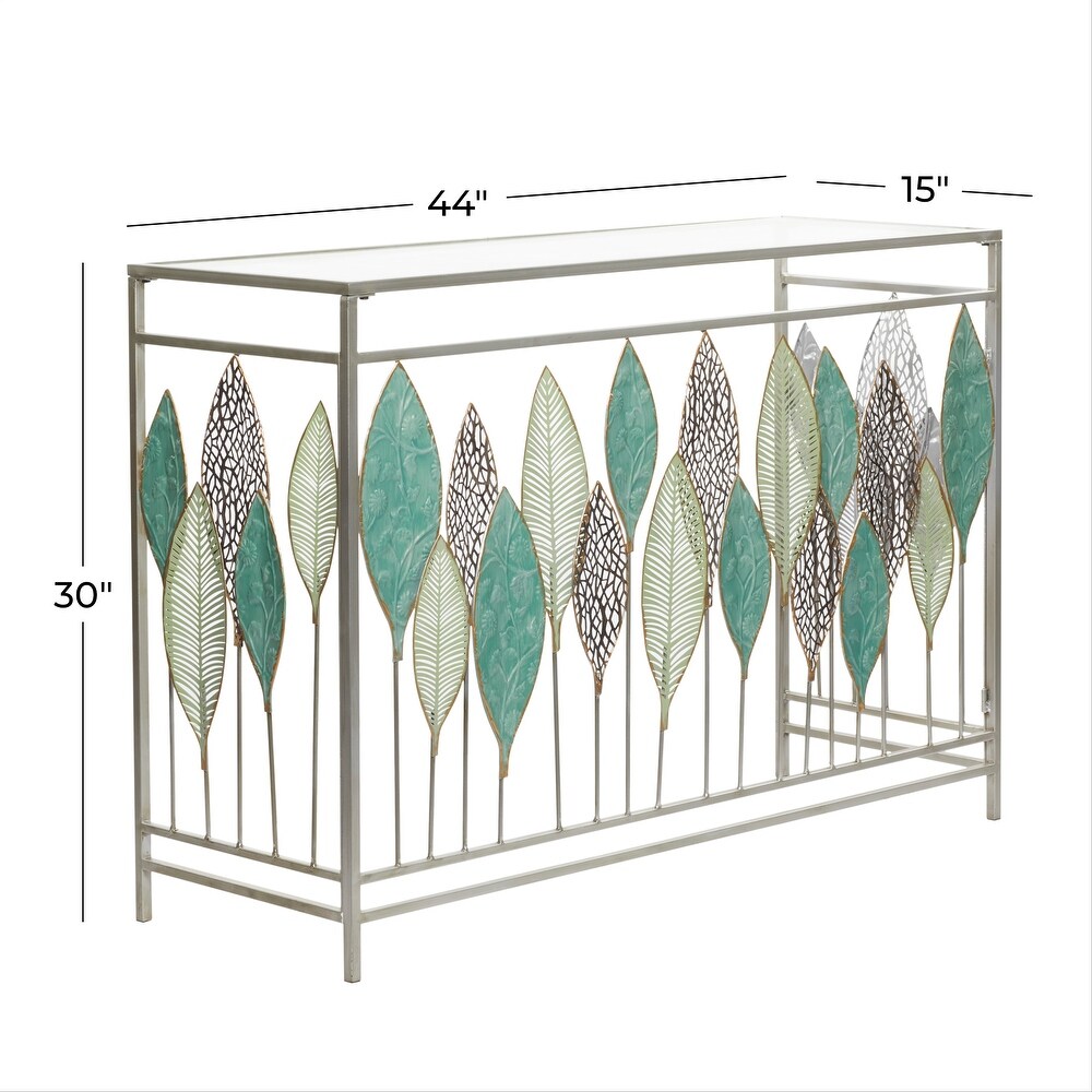 Iron Contemporary Console Table 30 x 44 x 15