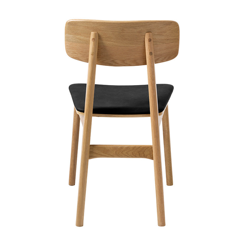 TACY Dining Chair - Natural & Black