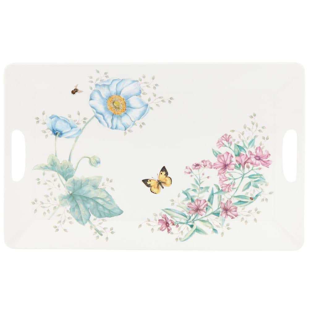 Lenox Melamine Large Rectangular Tray with handles 855601