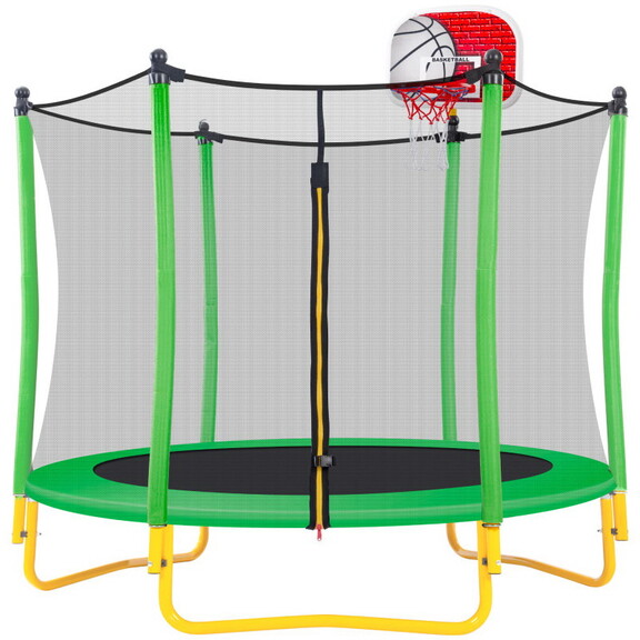 5.5FT Trampoline for Kids   65 Outdoor   Indoor M...