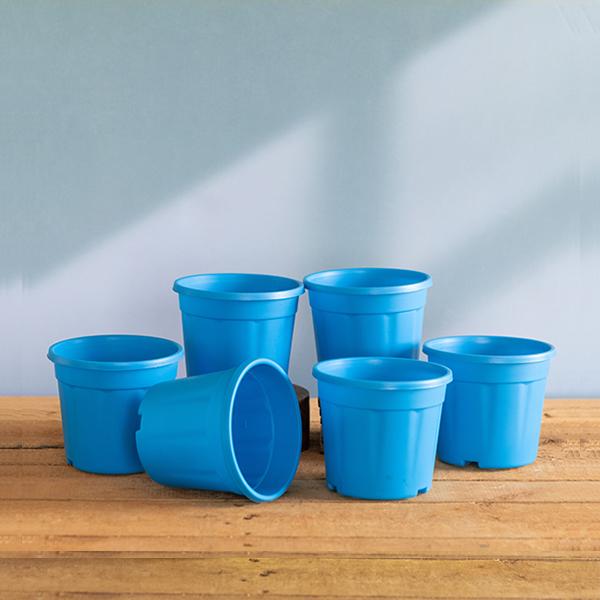 4 inch (10 cm) Grower Round Plastic Pot