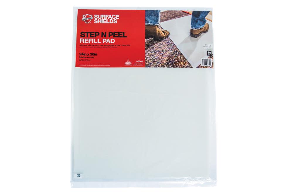 Step n Peel Clean Mat Refill 24 In. x 30 In. 4 pack 30 Sheets Per Pack