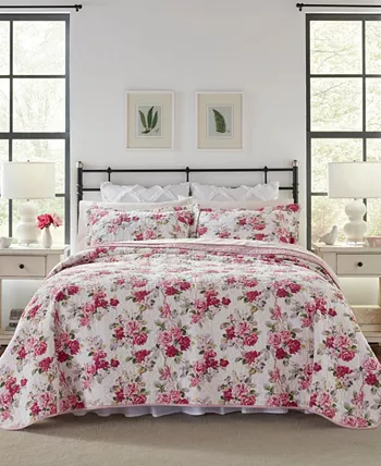 Laura Ashley Lidia Quilt Set， Twin