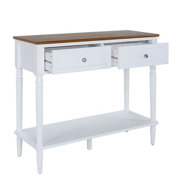 Copper Grove Lantana 2 Drawer Hall Table with Shelf