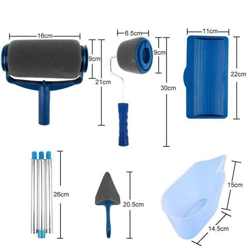 🔥BIG SALE - 48% OFF🔥🔥🧰Paint Roller Brush Painting Handle Tool