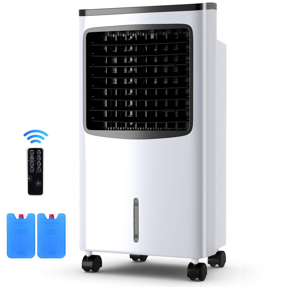 Gymax 10000 BTU (DOE) Evaporative Portable Air Conditioner Cooler Fan with 3-Modes and Speeds Home Office GYM06545