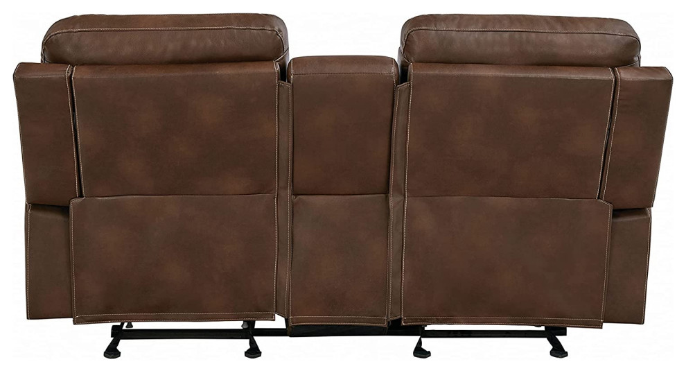 Contemporary Theater Seating  Elegant Tufting Details and Center Console   Contemporary   Theater Seating   by Decor Love  Houzz