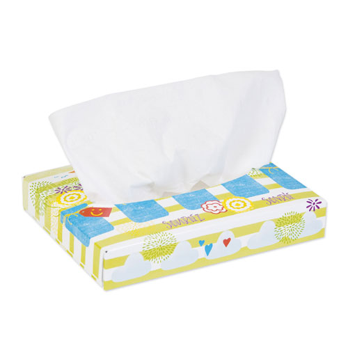 Kimberly-Clark Kleenex White Facial Tissue Junior Pack | 2-Ply， 40 Sheets