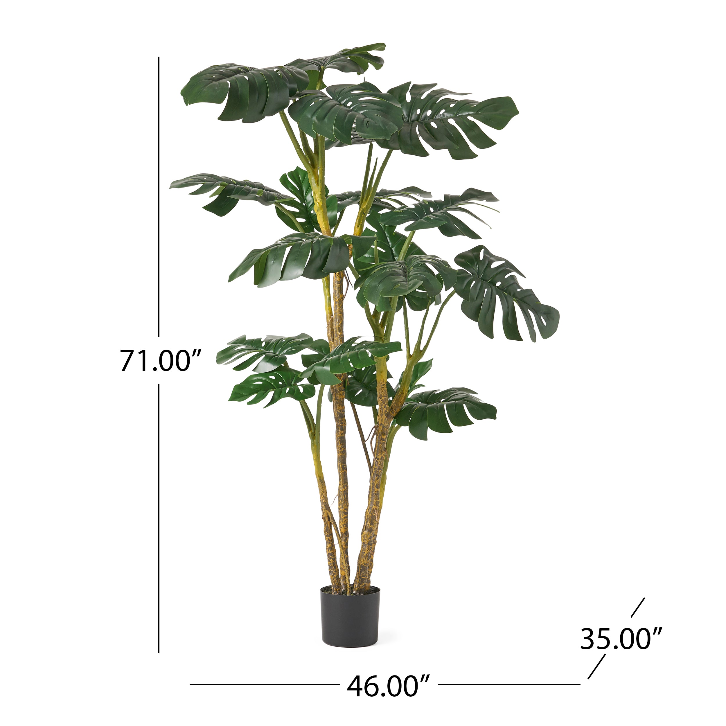 Dorse Artificial Monstera Tree