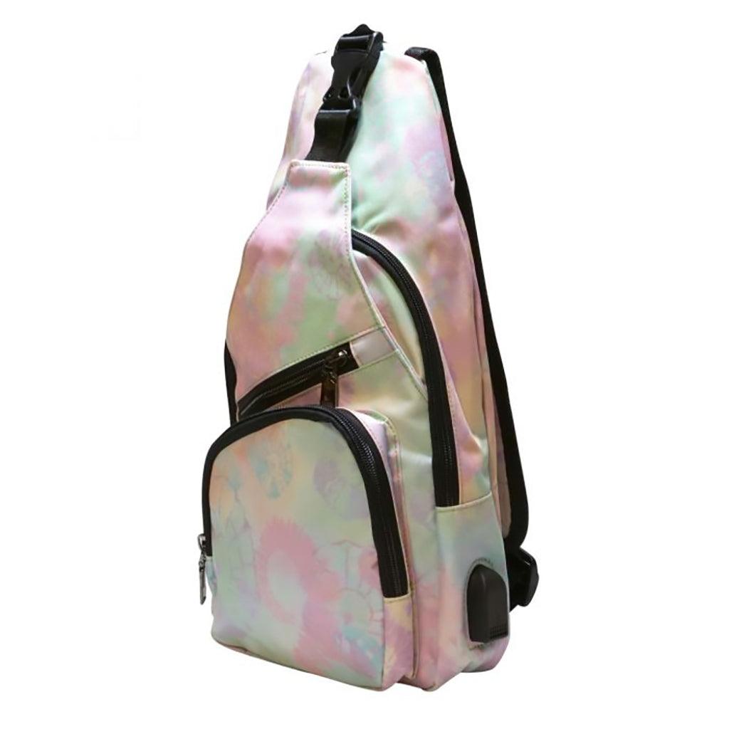 nupouch  Large Anti-theft Daypack - Tie Dye Pastel