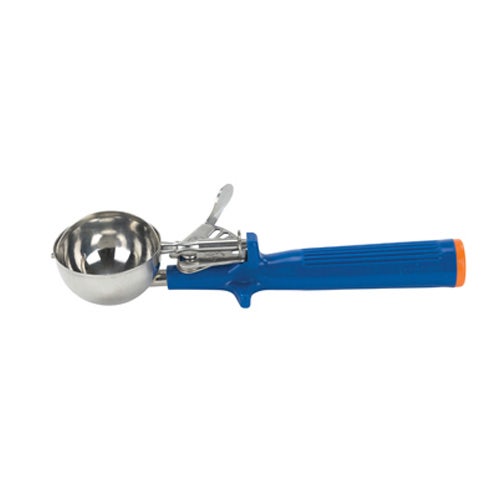 Winco ICOP-16 Ice Cream Disher， Size 16， One-piece Hdl， Blue