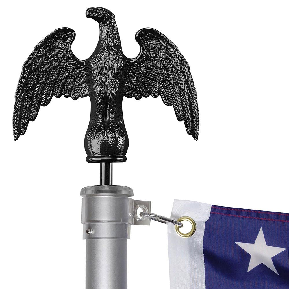 Yescom Plastic Eagle Telescopic Flag Pole Top Ornament