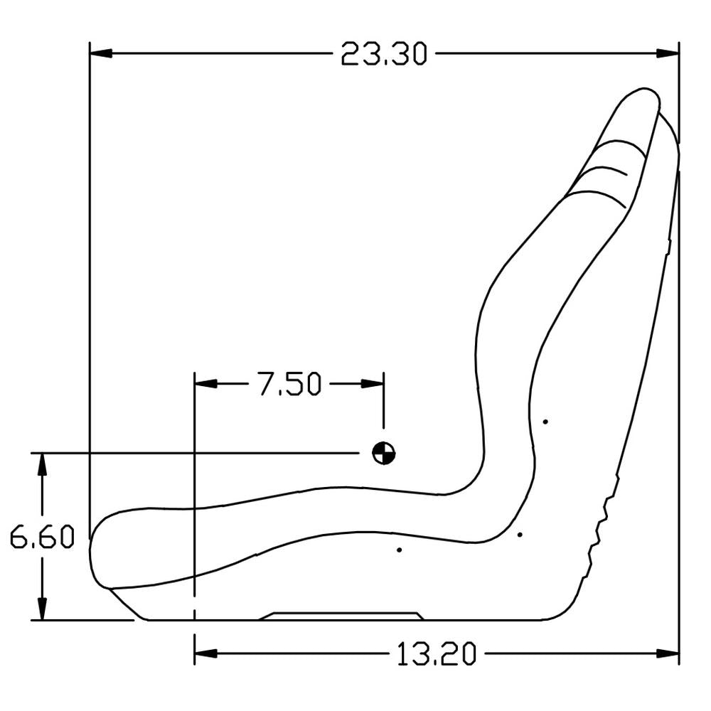 High Back Seat 420-200 Fits John Deere F910 F911 F925 F930 TCA13830