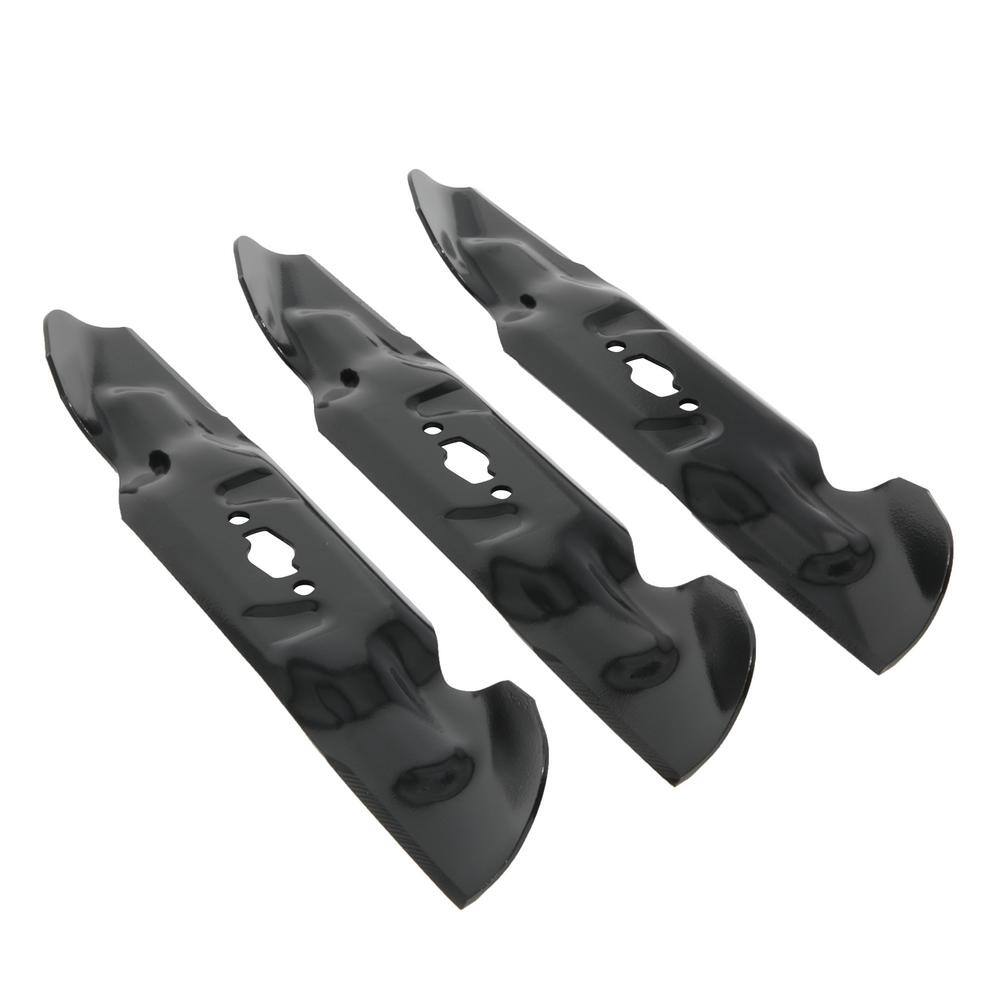 Troy-Bilt Original Equipment High-Lift Blade Set for Select 54 in. Riding Lawn Mowers with S-Shape Center OE# 742-05086 742P05086 490-110-Y194