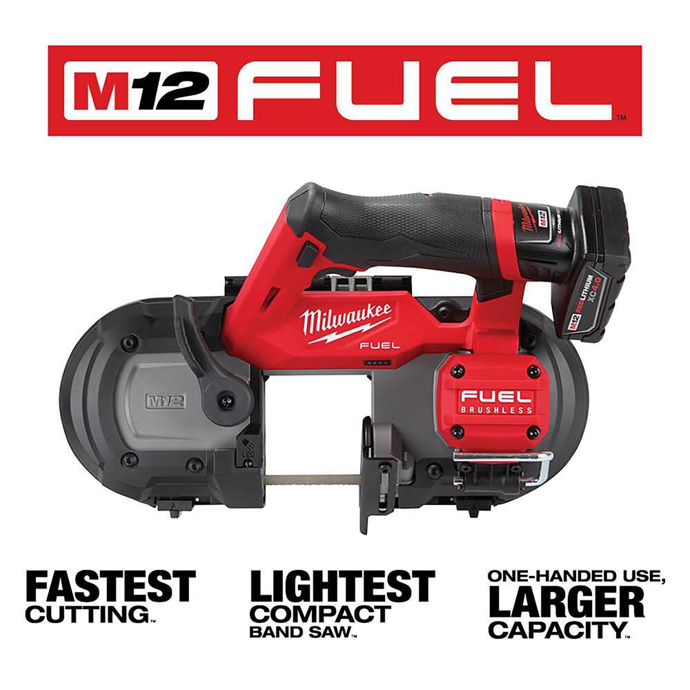 Milwaukee M12 FUEL Compact Band Saw Kit 2529-21XC from Milwaukee