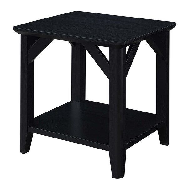 The Gray Barn West End Table with Shelf