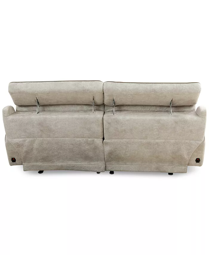 Furniture Sebaston 2-Pc. Fabric Sofa with 2 Power Motion Recliners