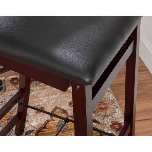 Kristle Folding Padded Bar Stool， 30