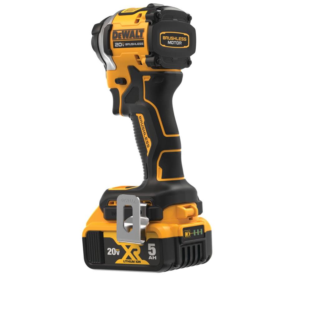 DEWALT ATOMIC 20V MAX Impact Driver Kit 1/4 3 Speed Brushless Cordless ;