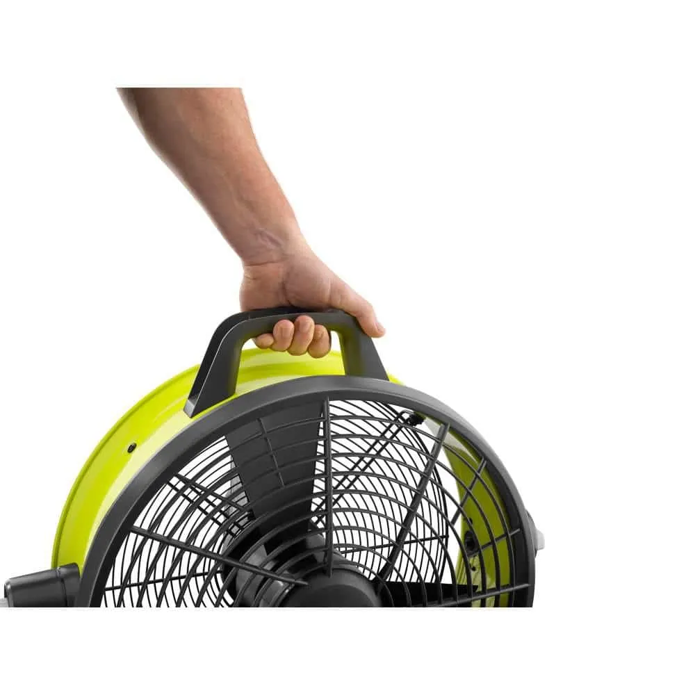 RYOBI ONE 18V Hybrid 18 in. Air Cannon Drum Fan P3340