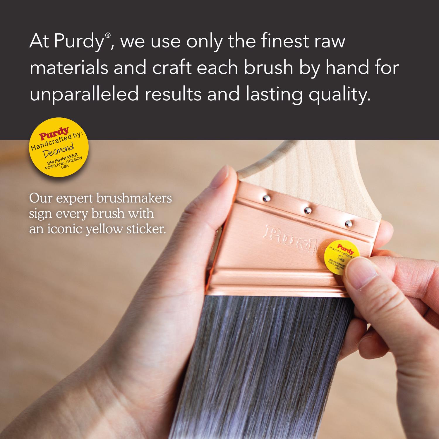 Purdy XL Swan 3 in. Medium Stiff Flat Wall Brush