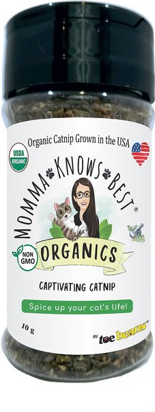 Momma Knows Best Organic Catnip， 10-g