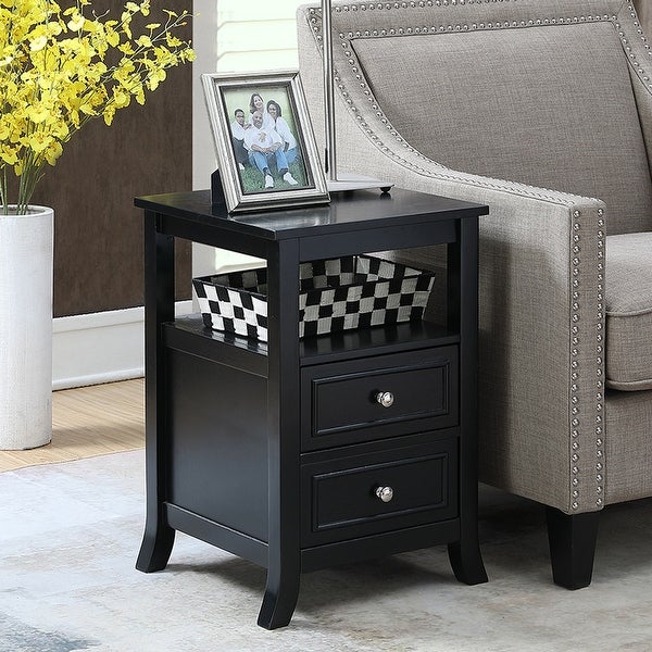 Copper Grove Aubrieta 2-drawer End Table