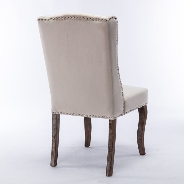 Wingback Dining Chairs- Set of 2