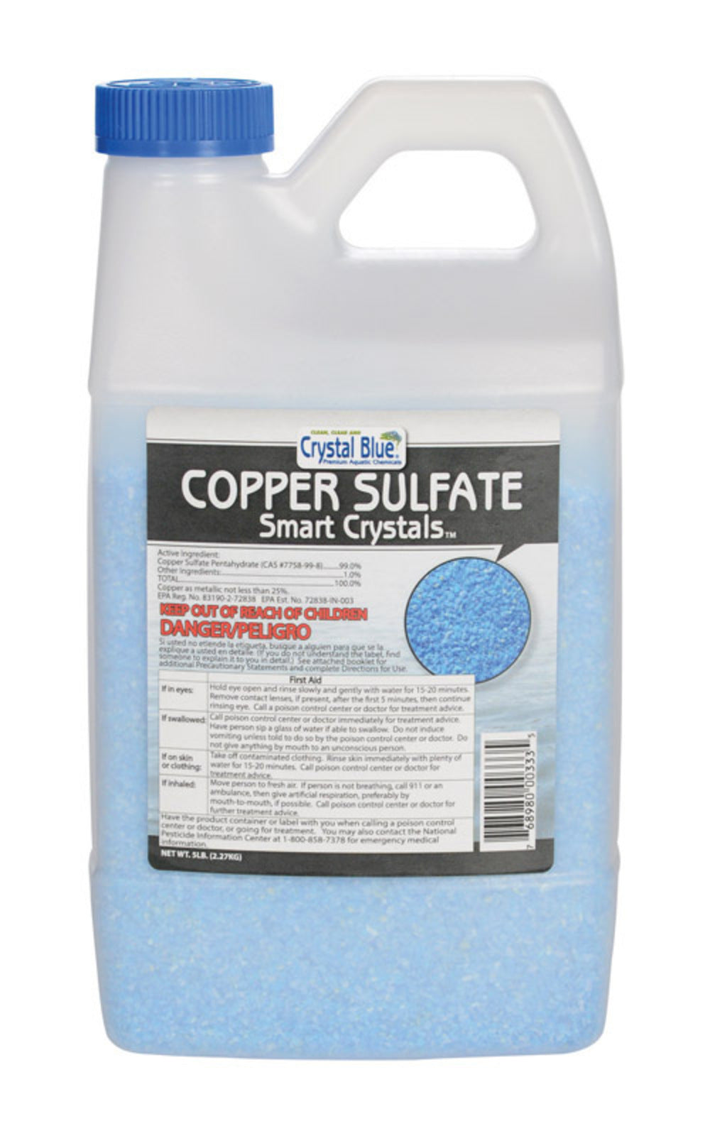 COPPER SULFATE 5LB