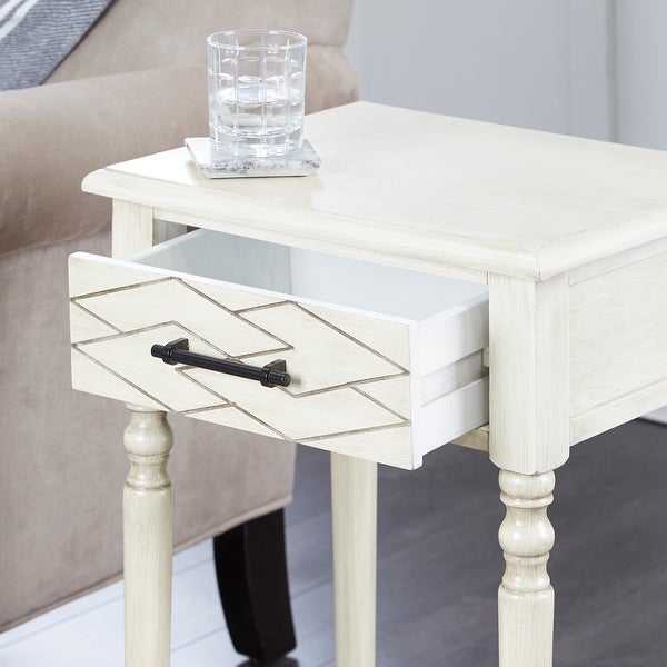 Anthony One Drawer Side Table